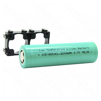Li-Ion 3.7V 2200Mah 18650-LT22 -40 c холдером
